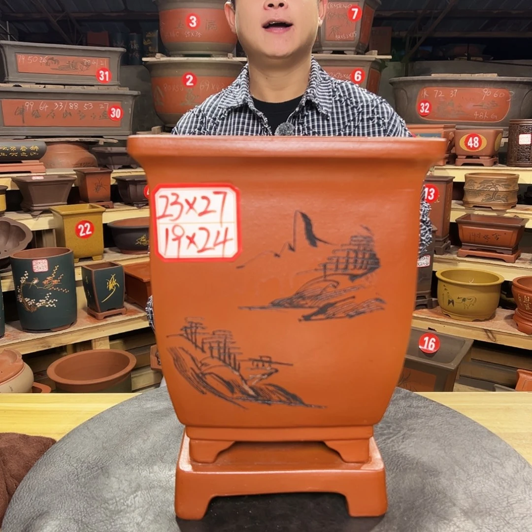 紫砂花盆工厂直发