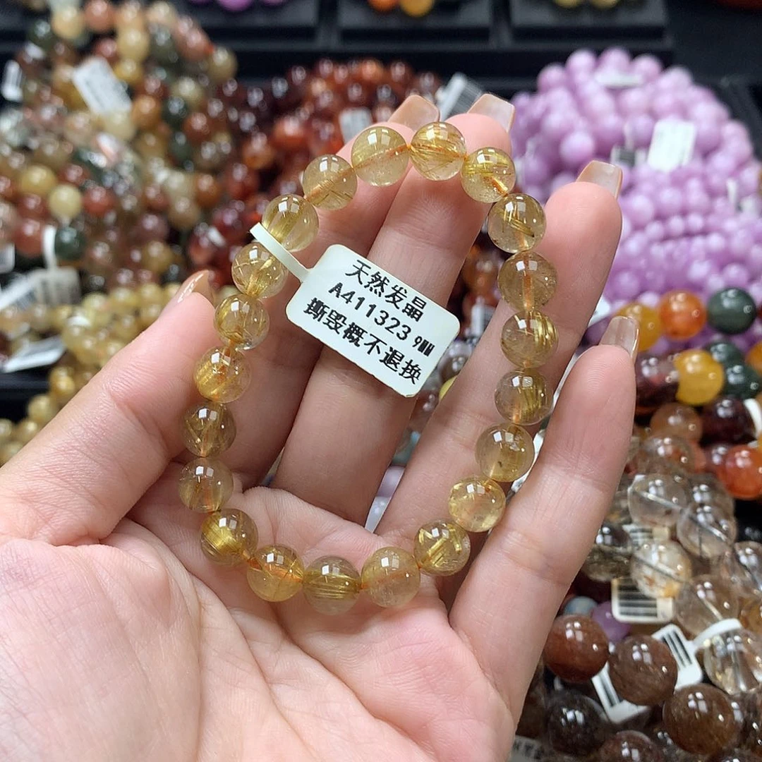 未镶嵌手链水晶，