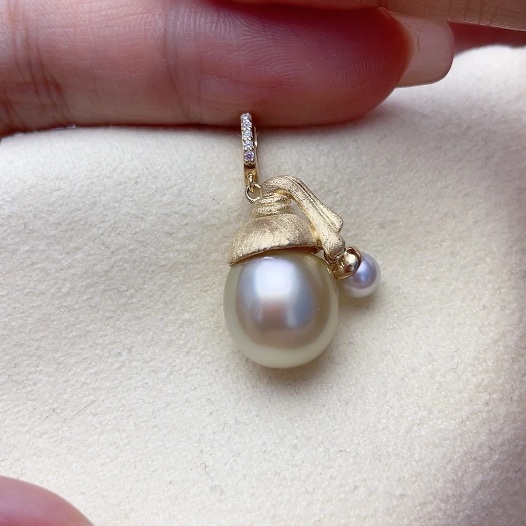 颈饰海水珍珠银S925镶嵌w11