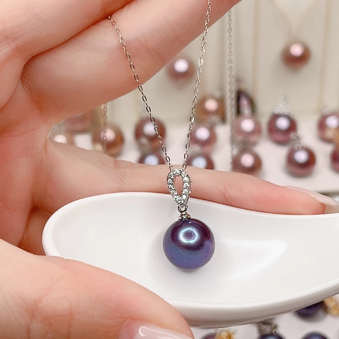 淡水珍珠合金吊坠(赠链)