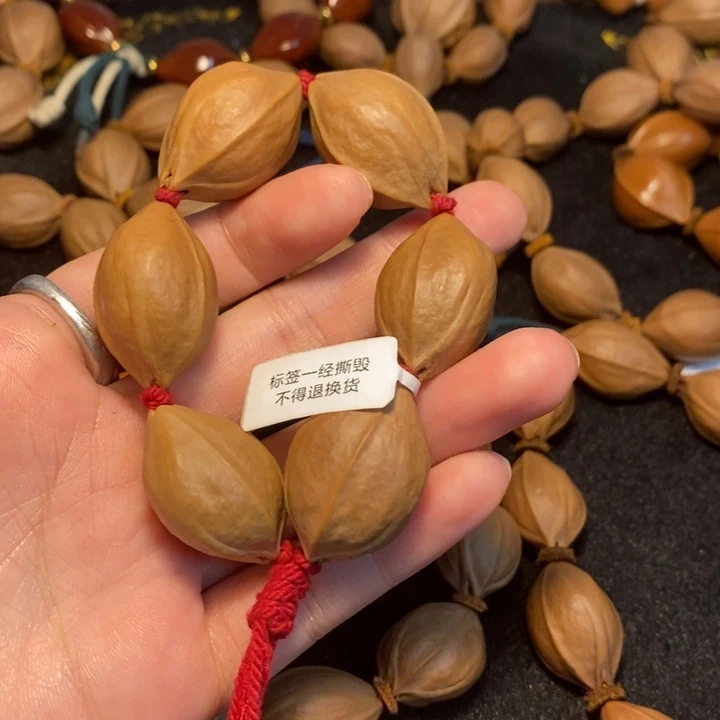橄榄核手串/手链一**恒两条20-30的手捻