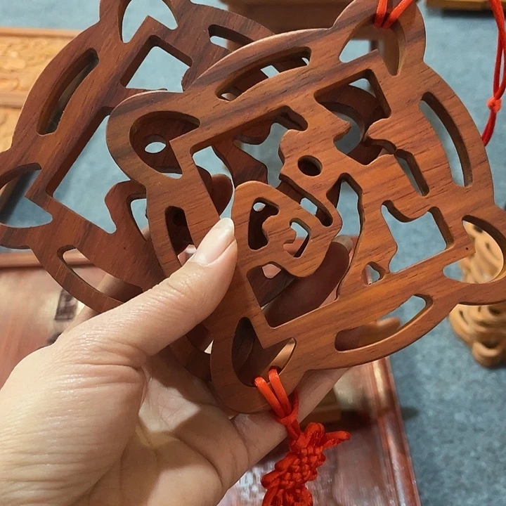 非洲紫檀（红花梨）福垫