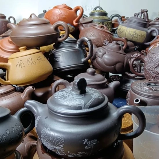 紫砂茶壶宜兴原矿石黄柴烧手工350cc紫砂壶