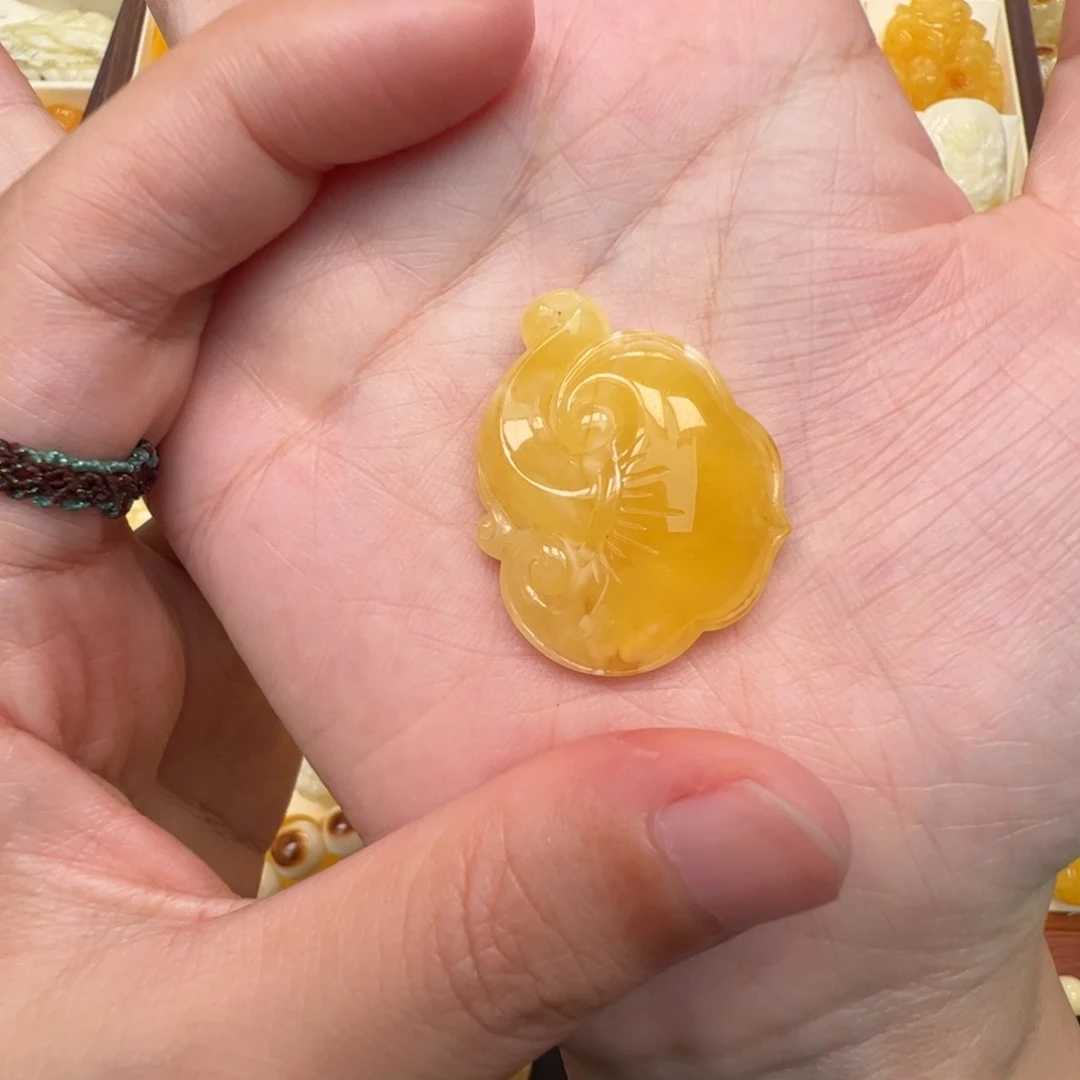 蜜蜡未镶嵌裸石蜜蜡