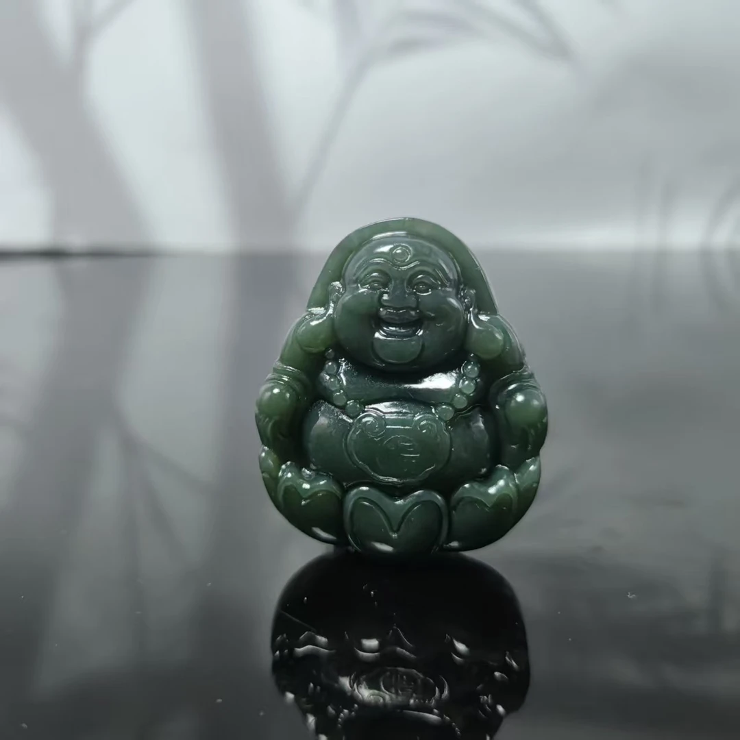 U和田玉佛公吊坠2467
