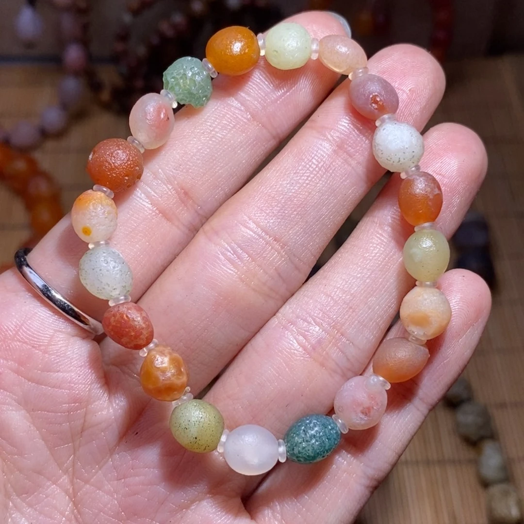 玛瑙/玉髓手链未镶嵌