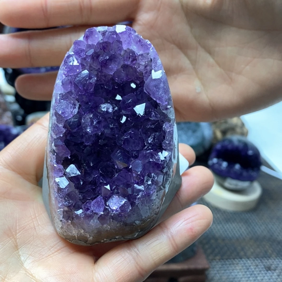 未镶嵌大型摆件（非配饰）紫晶