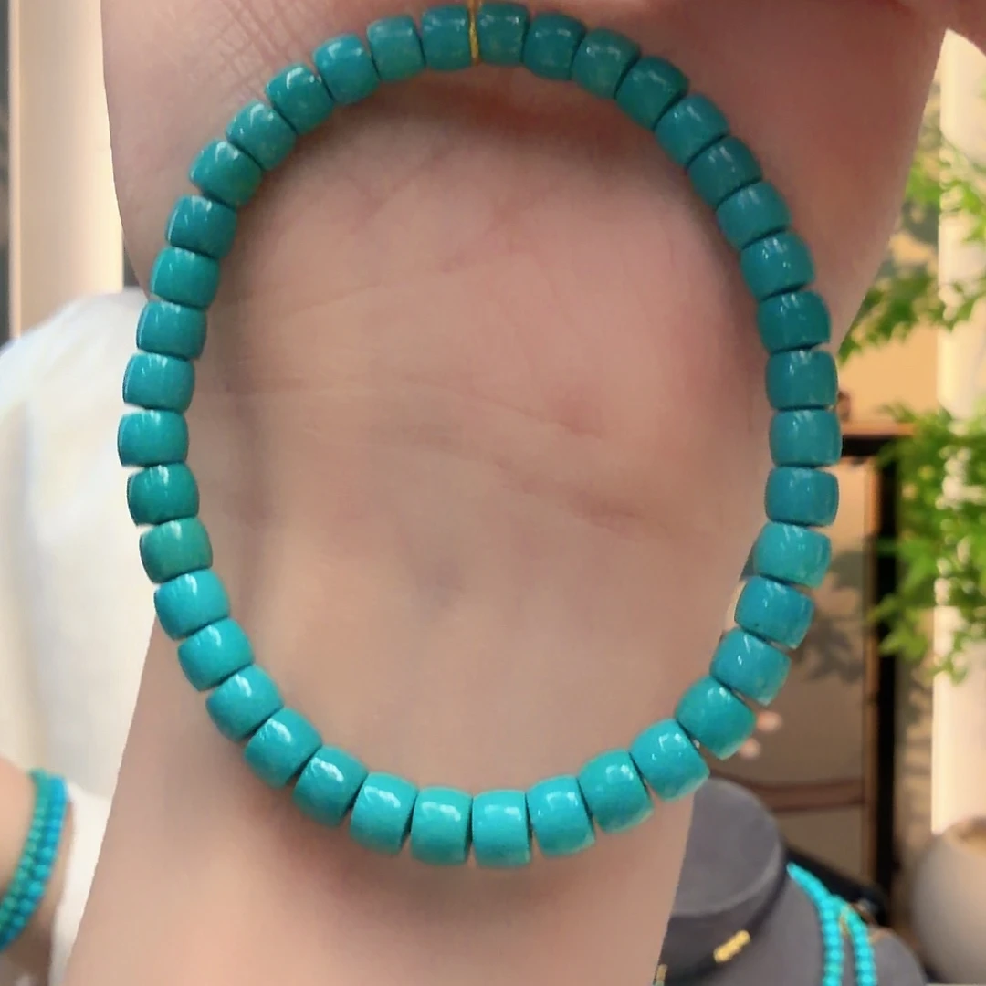 绿松石未镶嵌颈饰