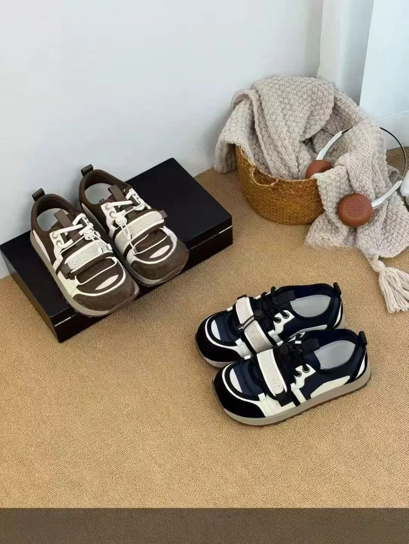 65900丑萌女鞋系带四季休闲鞋