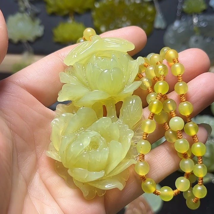 未镶嵌蛇纹石玉发饰