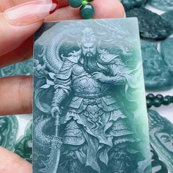 翡翠未镶嵌颈饰多样性发货天然A货翡翠