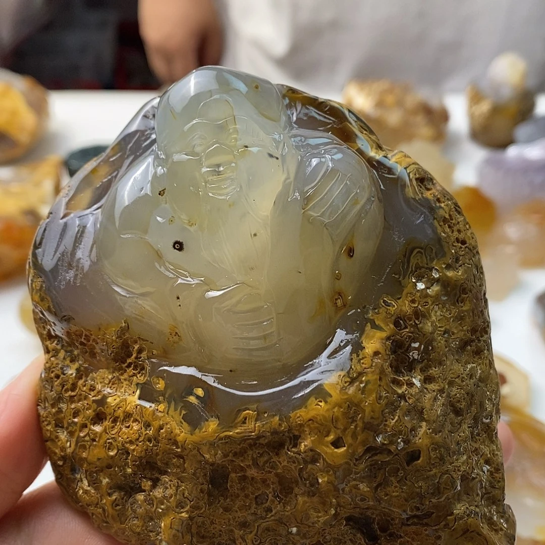 玛瑙/玉髓未镶嵌颈饰