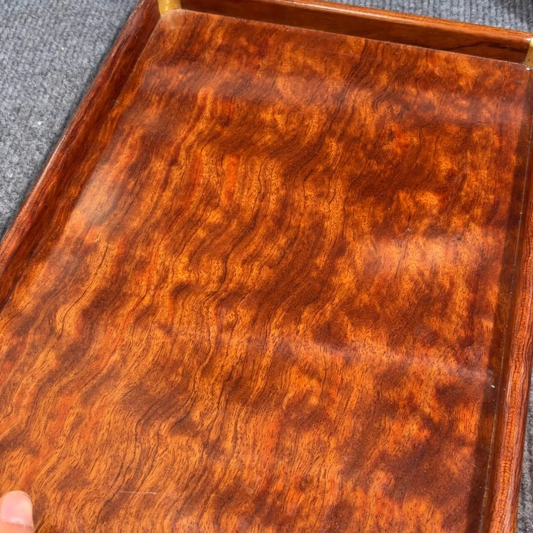 木缅甸花梨超大托盘