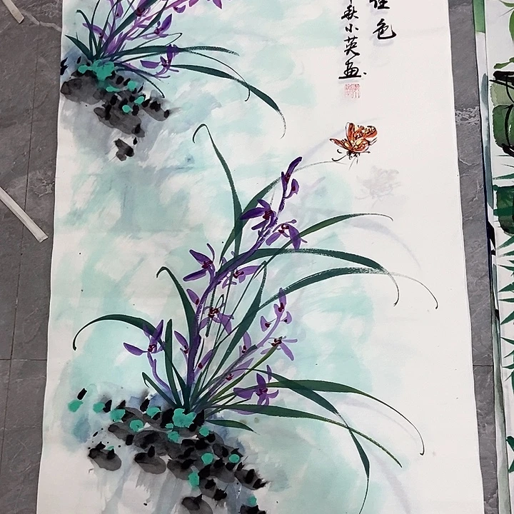 小周画廊的直播间