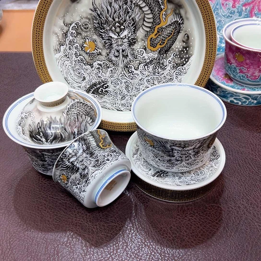 盖碗景德镇陶瓷艺术