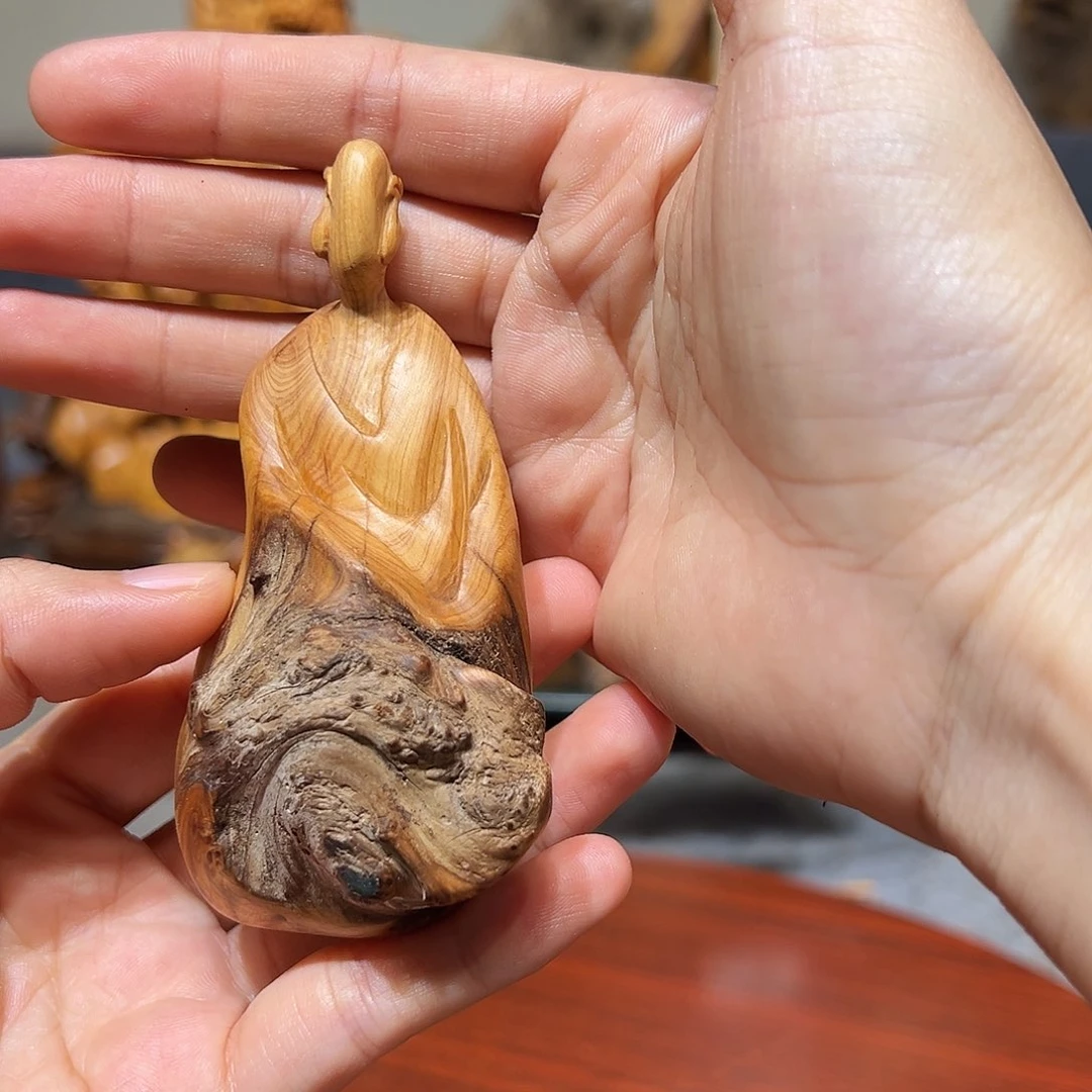 柏木（崖柏）崖柏木手把件摆件