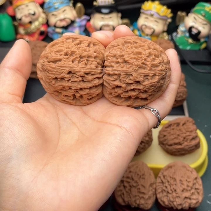 吊坠文玩核桃44尺鸭蛋庄高炮