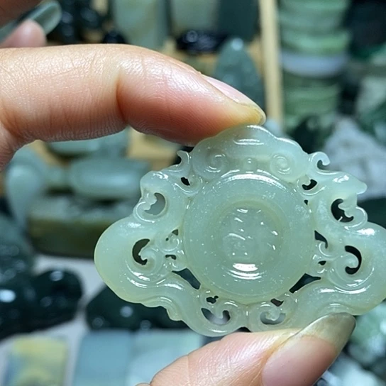 未镶嵌和田玉（糖玉）珠宝半成品