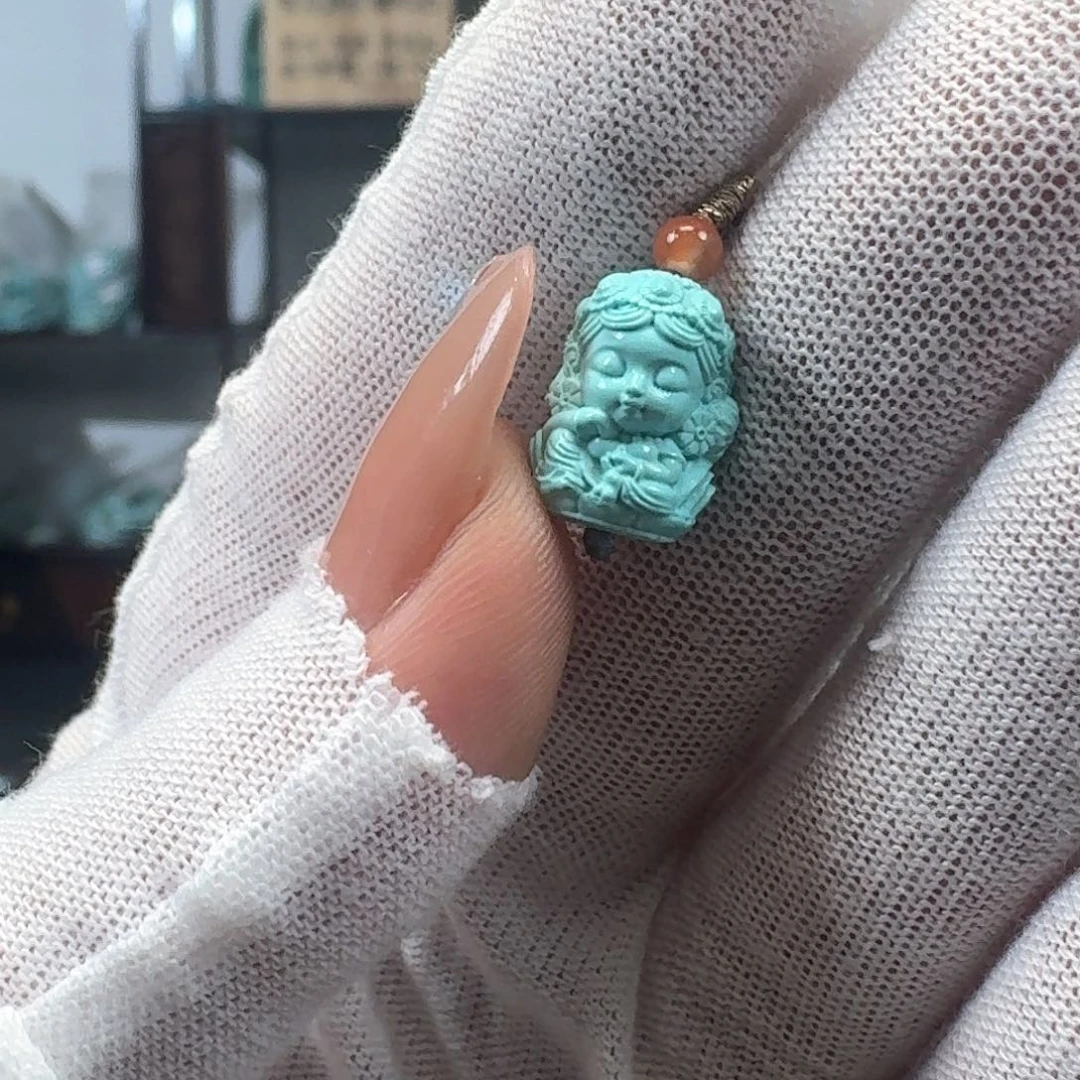 绿松石未镶嵌配饰