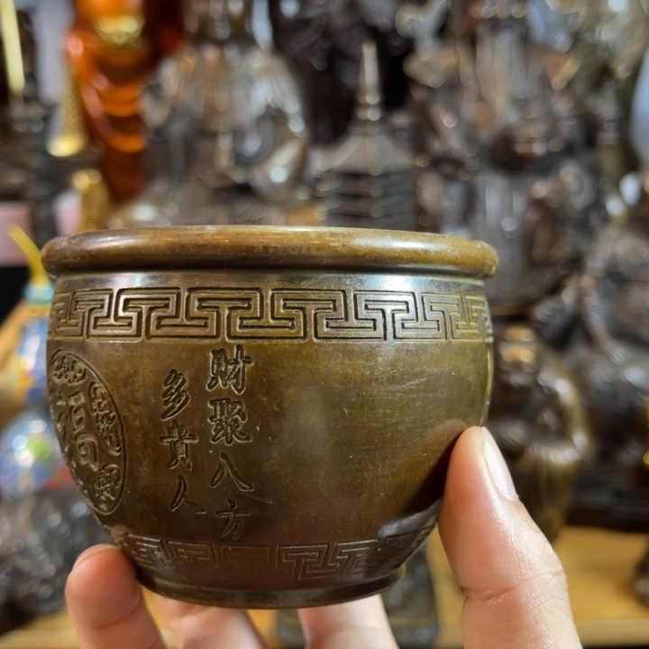 黄铜案台摆件物品摆件