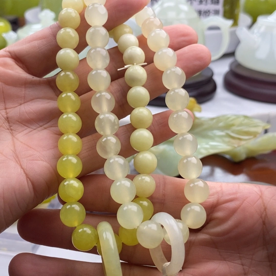 岫玉未镶嵌四大名玉手持
