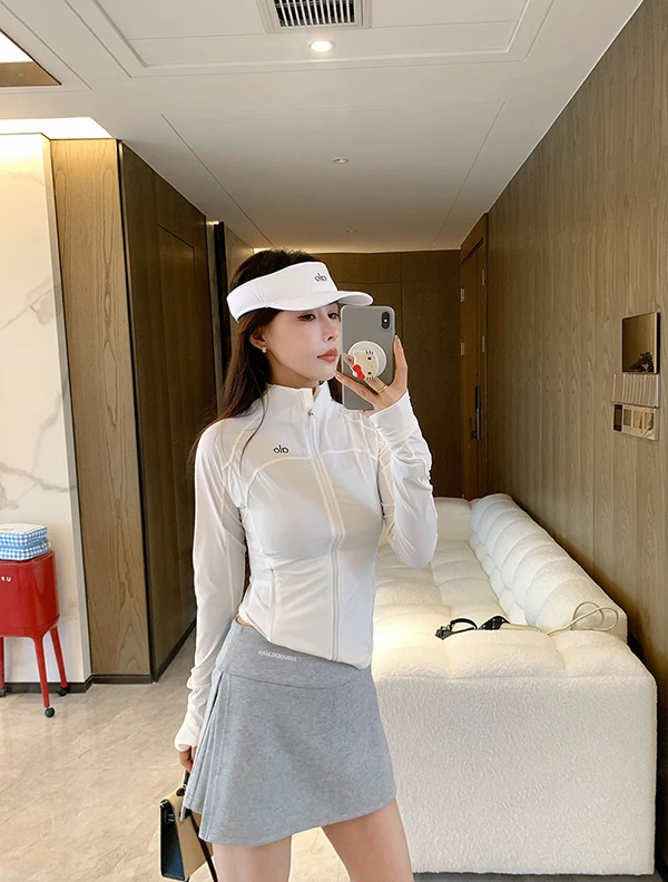 侧开叉运动裙裤半身裙 2506A112