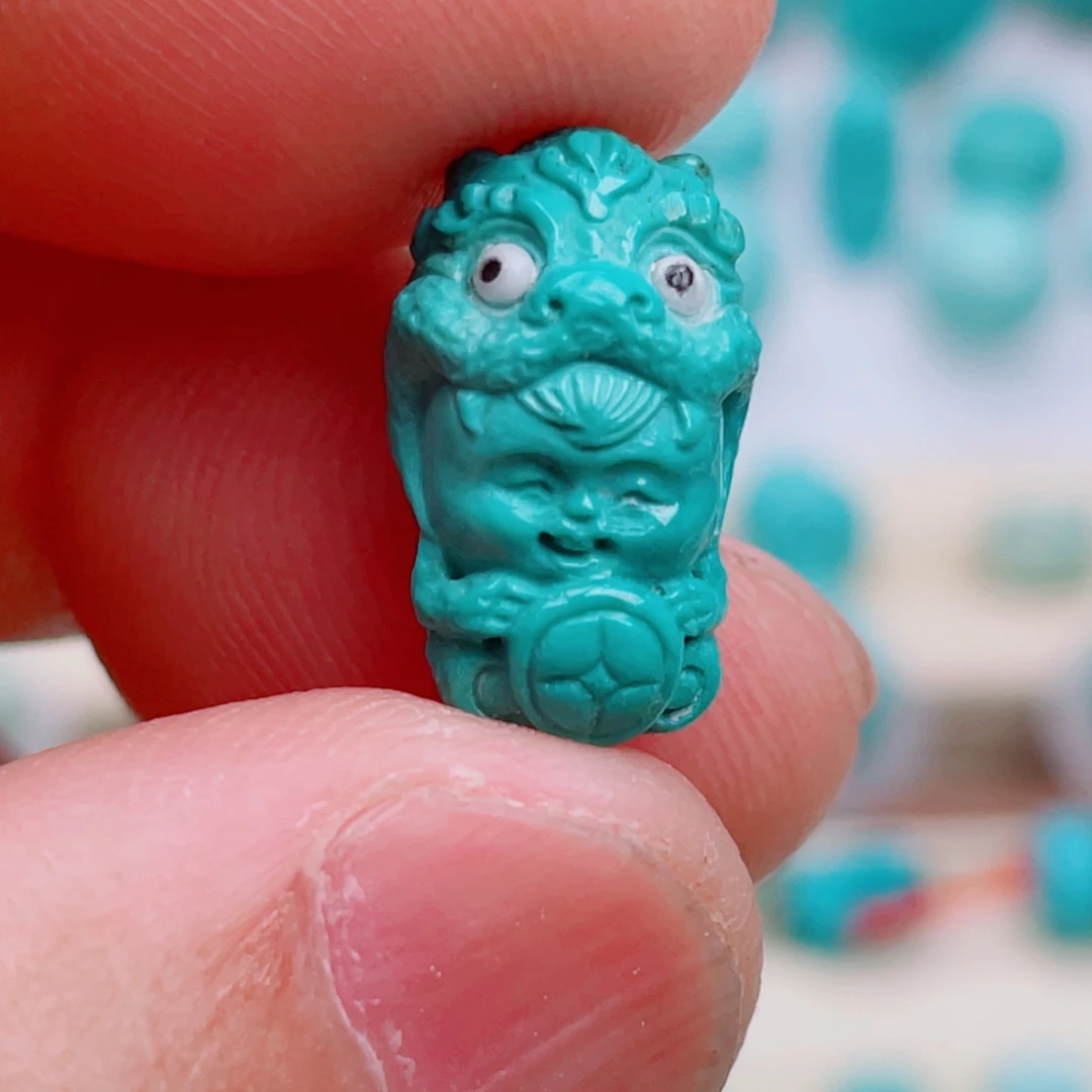 绿松石未镶嵌吊坠(不含链)