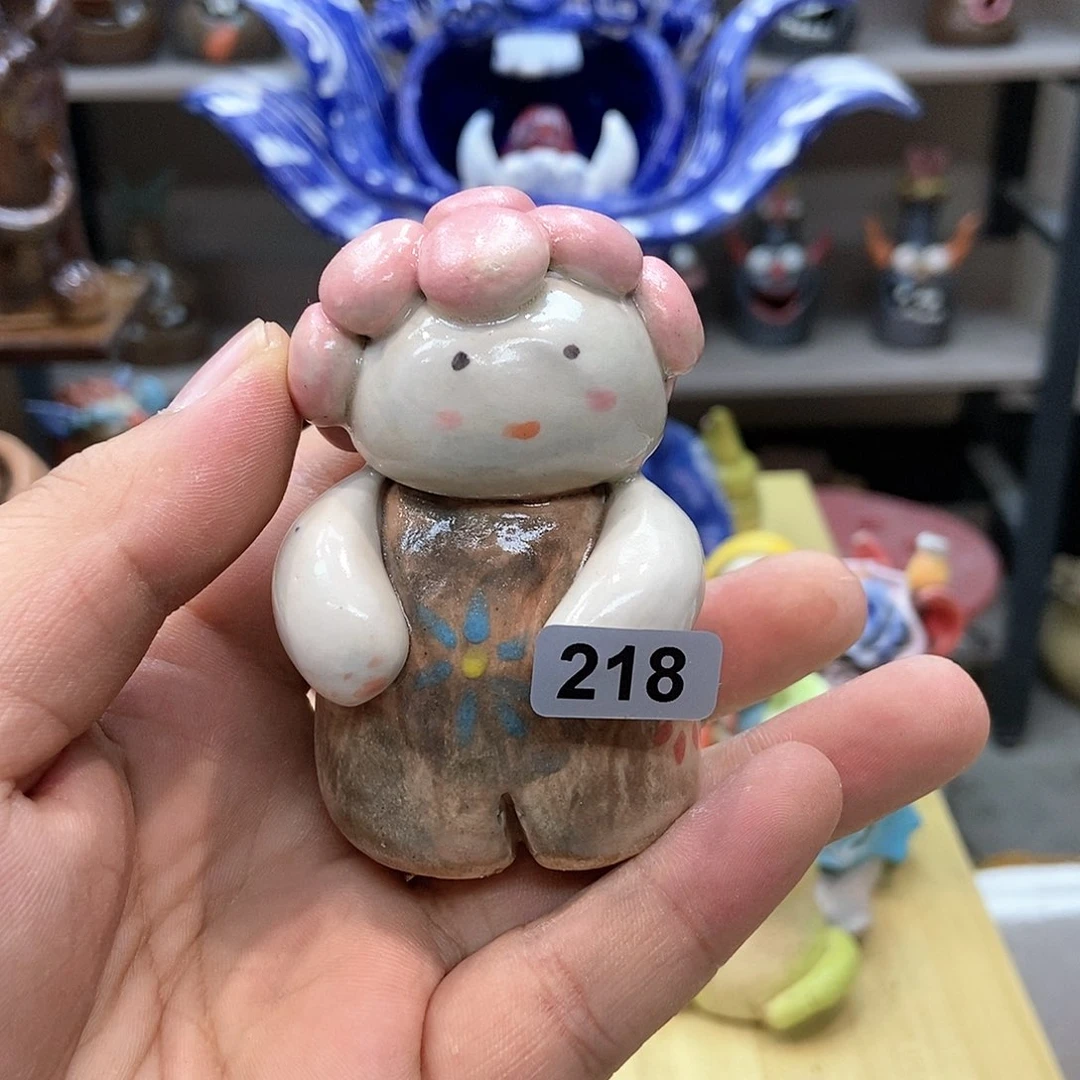 摆件直播间手工陶瓷摆件218