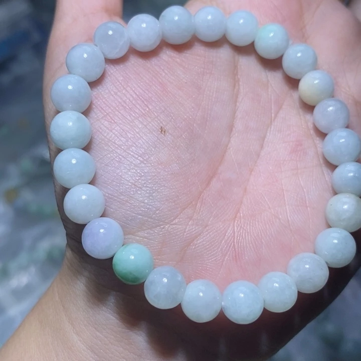 未镶嵌手串翡翠天然缅甸A货翡翠