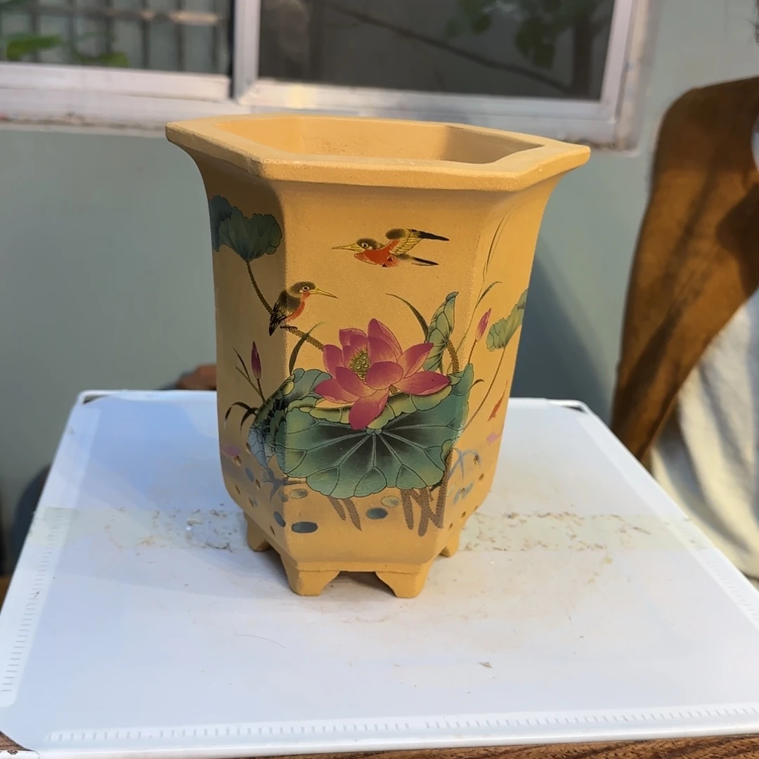 紫砂花盆紫砂口径16