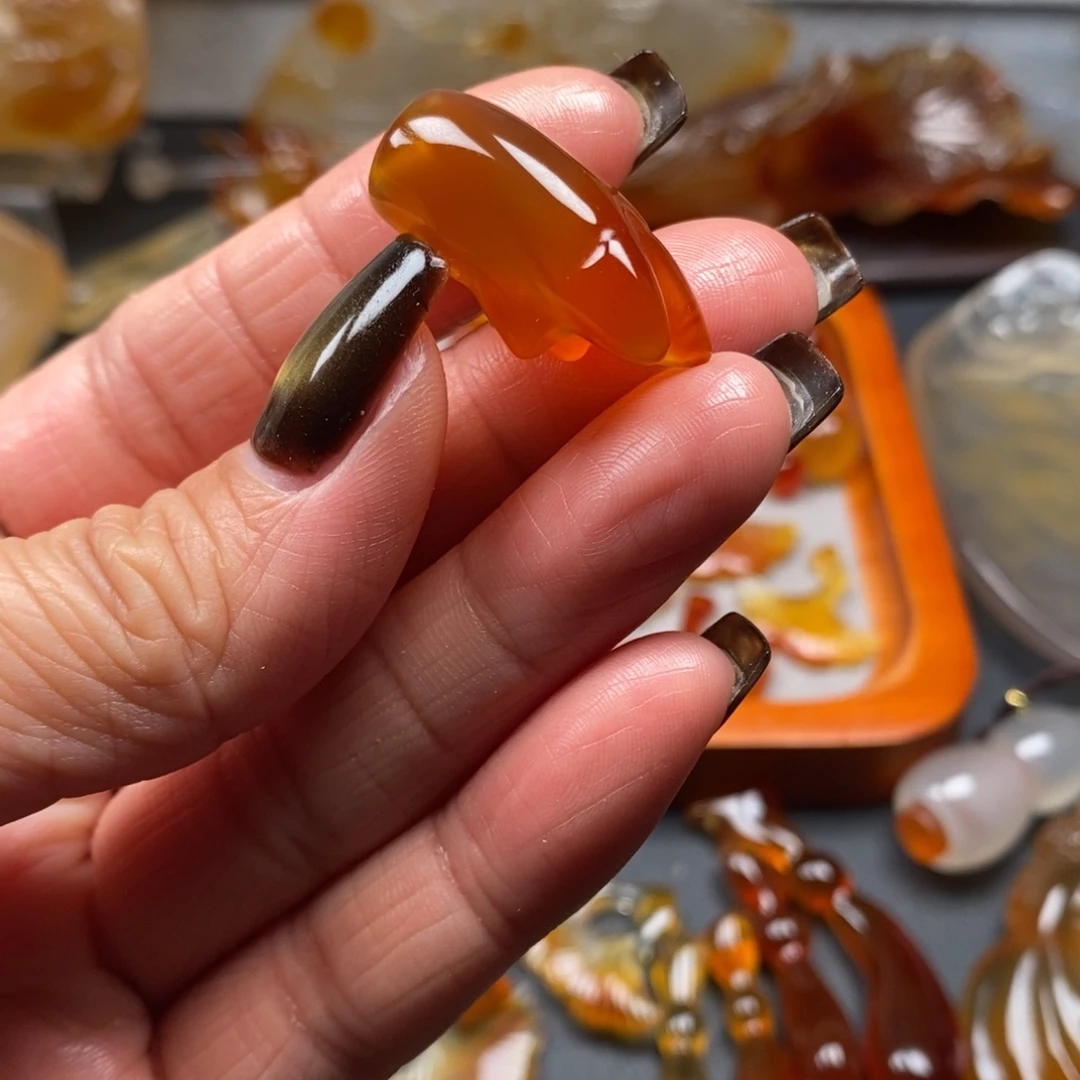 玛瑙/玉髓未镶嵌颈饰