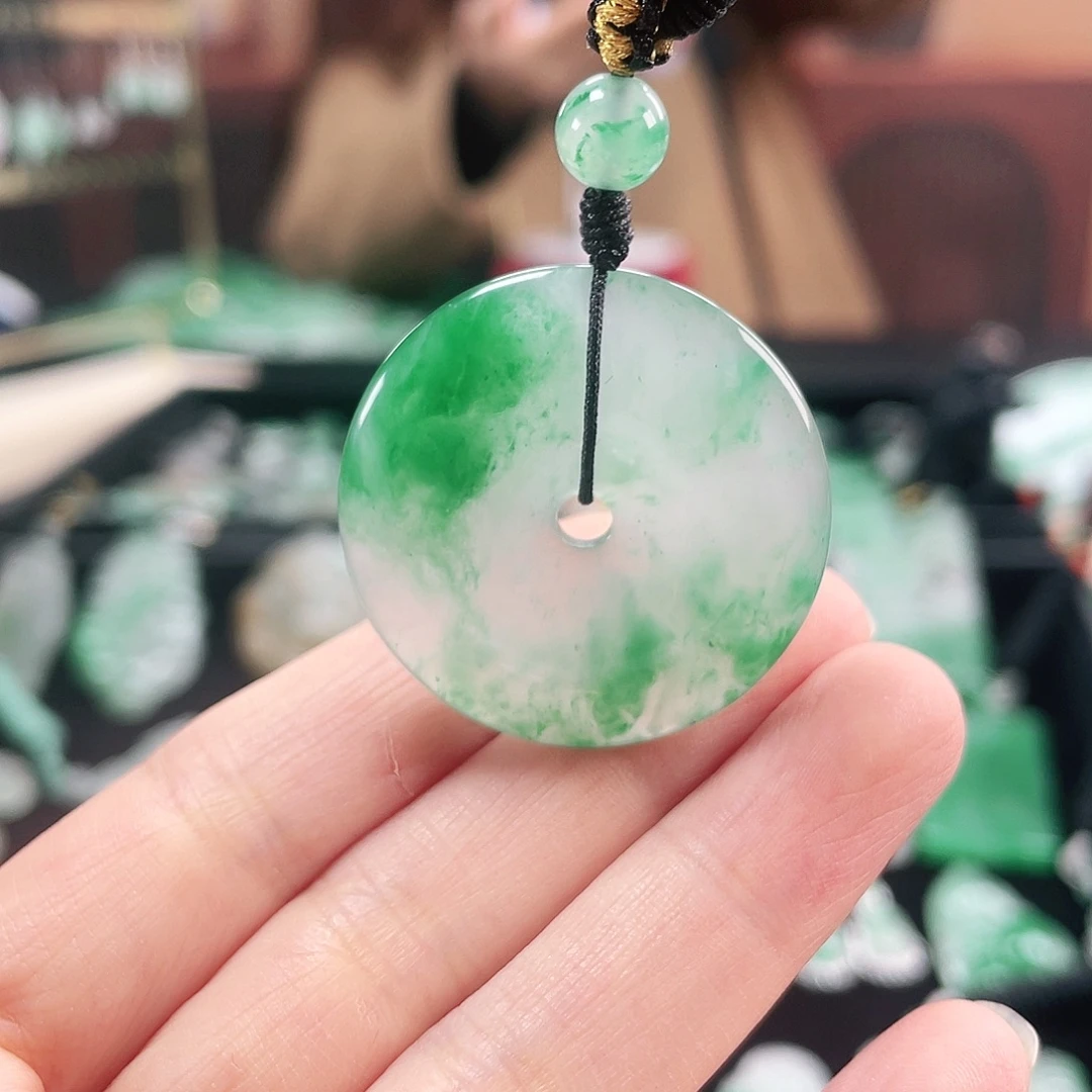 石英质玉未镶嵌吊坠(不含链)