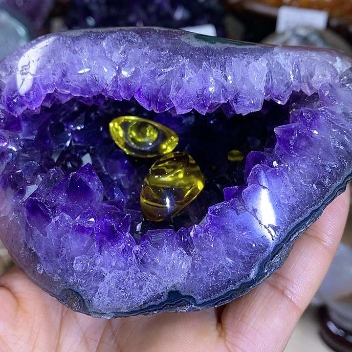 未镶嵌大型摆件（非配饰）紫晶