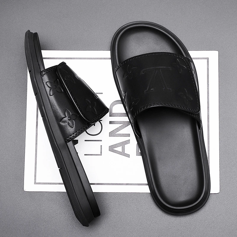 法菲欧防滑透气保暖夏季休闲一字拖拖鞋男士男式外穿人字凉拖韩版