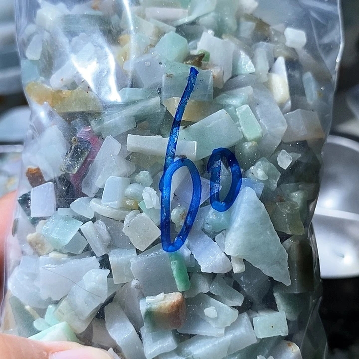 散珠翡翠枕头料60