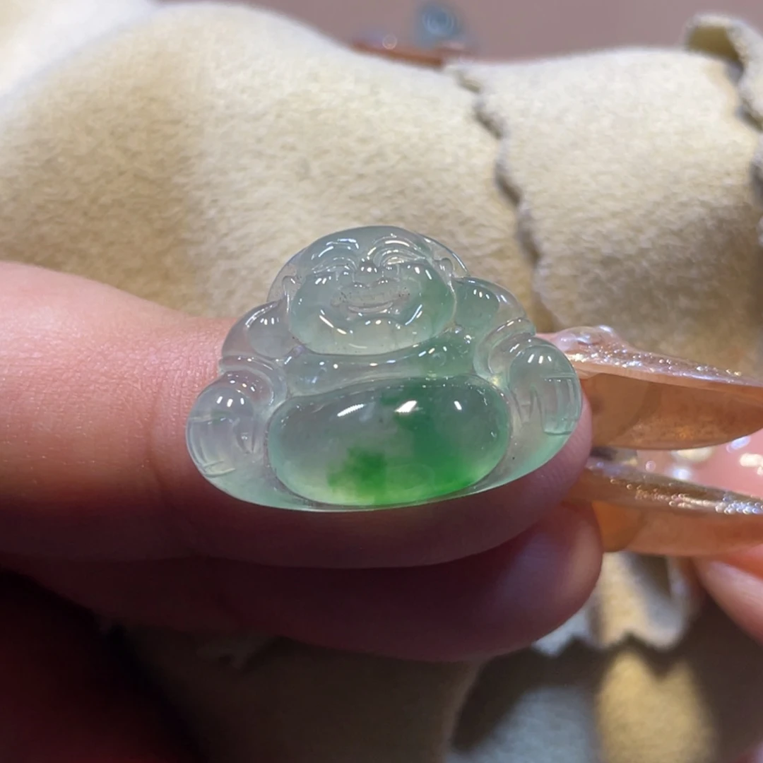 定制翡翠未镶嵌佛公