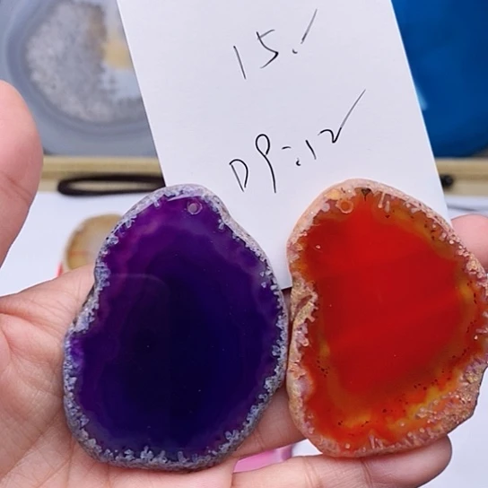 玛瑙/玉髓颈饰未镶嵌用****2