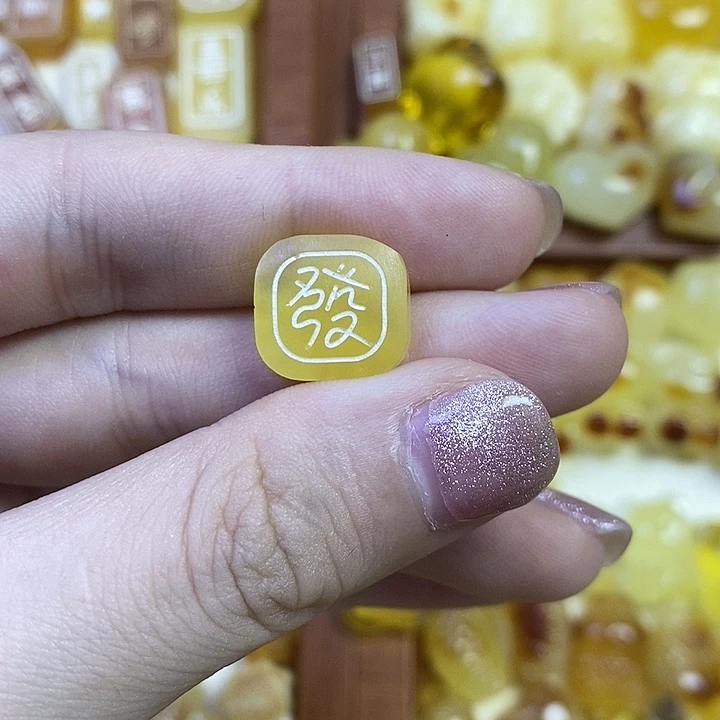 橄榄核吊坠小原皮