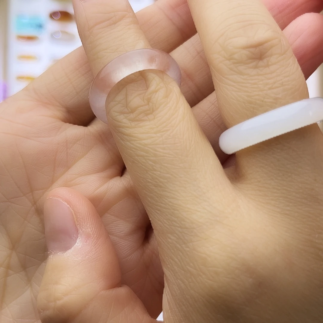 玛瑙/玉髓戒指未镶嵌