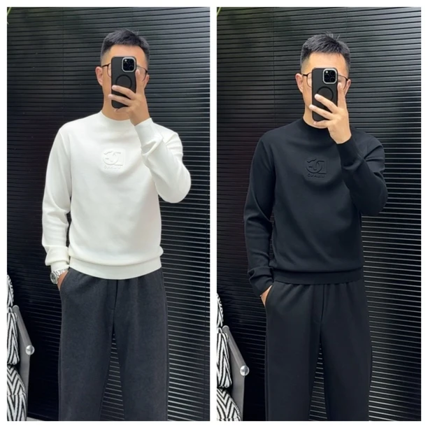 DG迪嘎雅男士羊毛衫222秋冬时尚高端绵羊毛针织毛衣