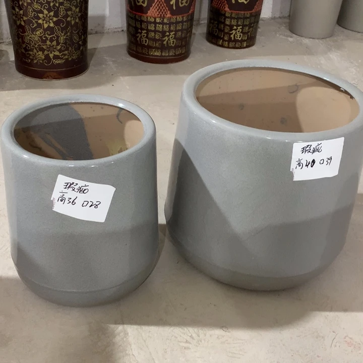 【闪购商品】红陶高温陶瓷花盆默认瑕疵