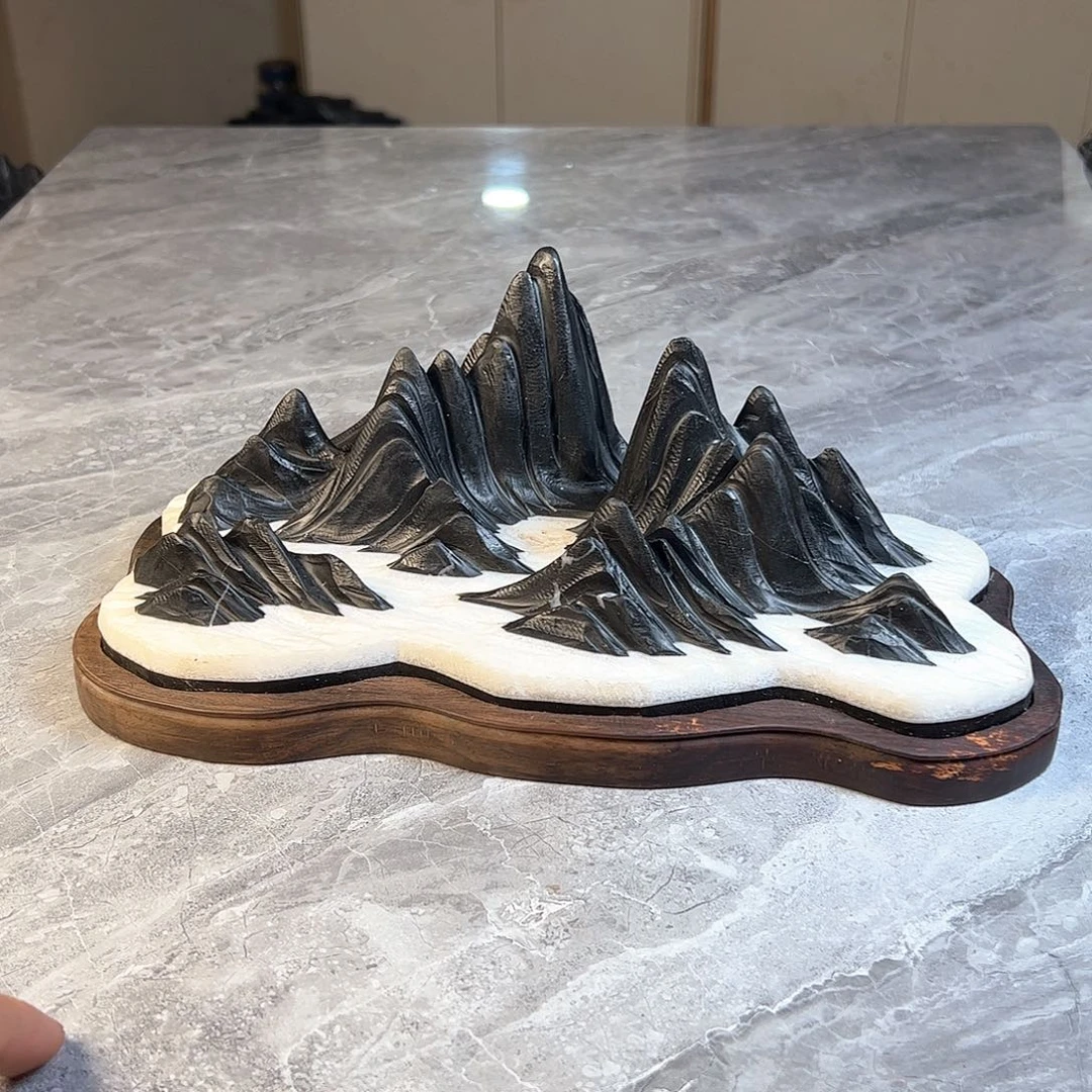 凤***润灵璧奇石观赏石摆件