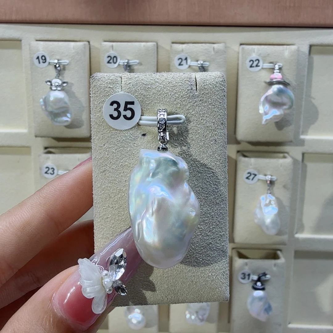 淡水珍珠颈饰合金