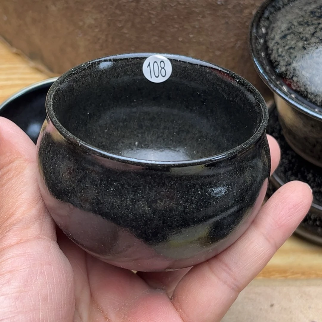 茶盏世**帅义兴龙窑坚持真柴烧微瑕