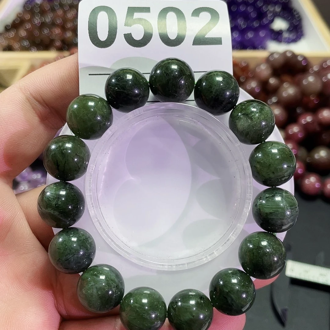 手链水晶未镶嵌绿发晶手链卡14