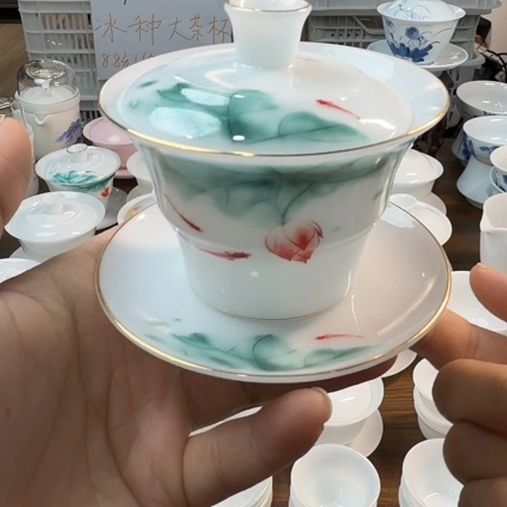 微瑕冰种专场竹节三才荷花90