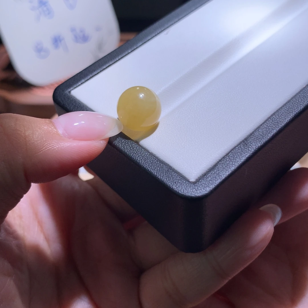 翡翠散珠特价黄翡卡12
