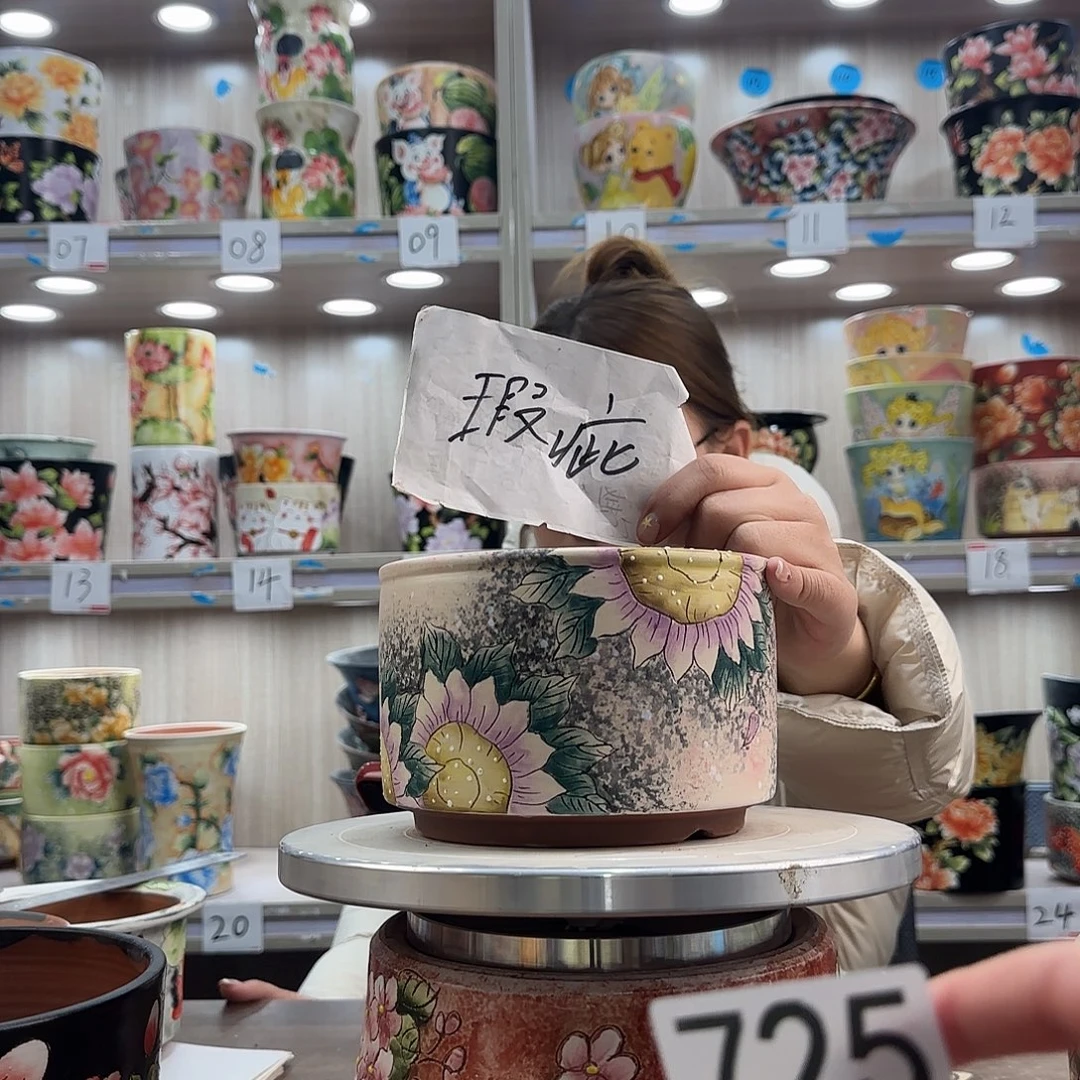 花盆紫砂瑕疵瑕疵725