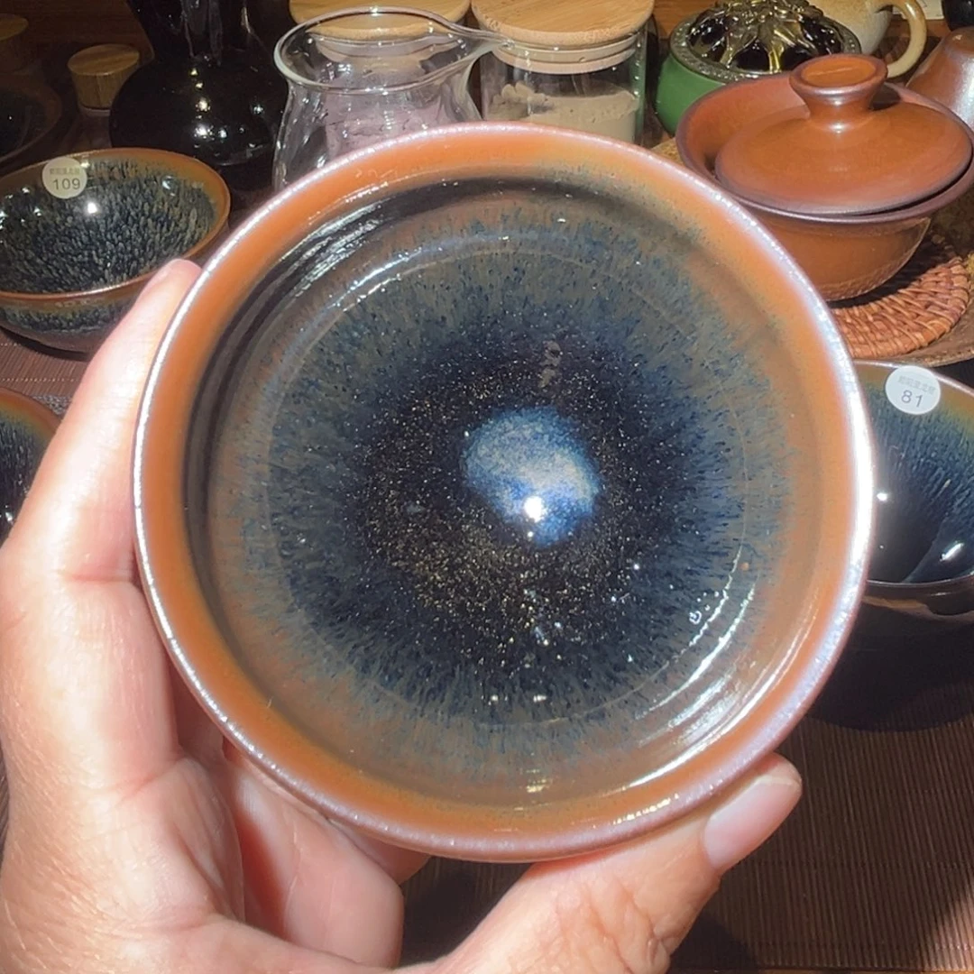 茶盏顺阳里龙窑柴烧建盏
