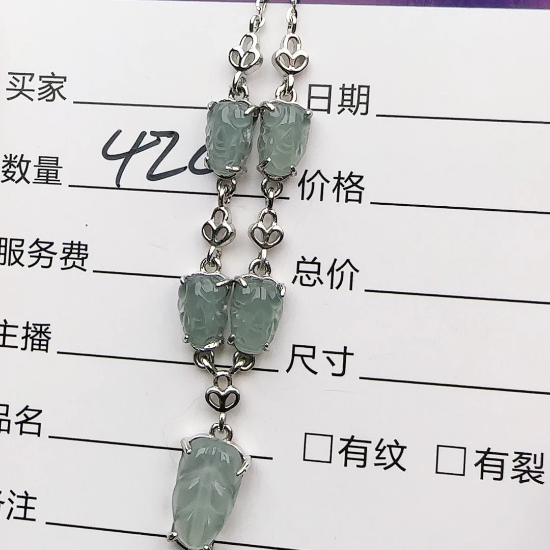 银S925镶嵌戒指翡翠戒指